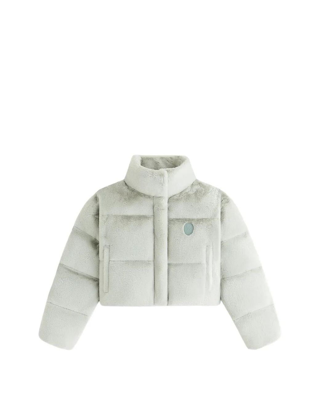 Kith White Shae Cropped Puffer Jacket