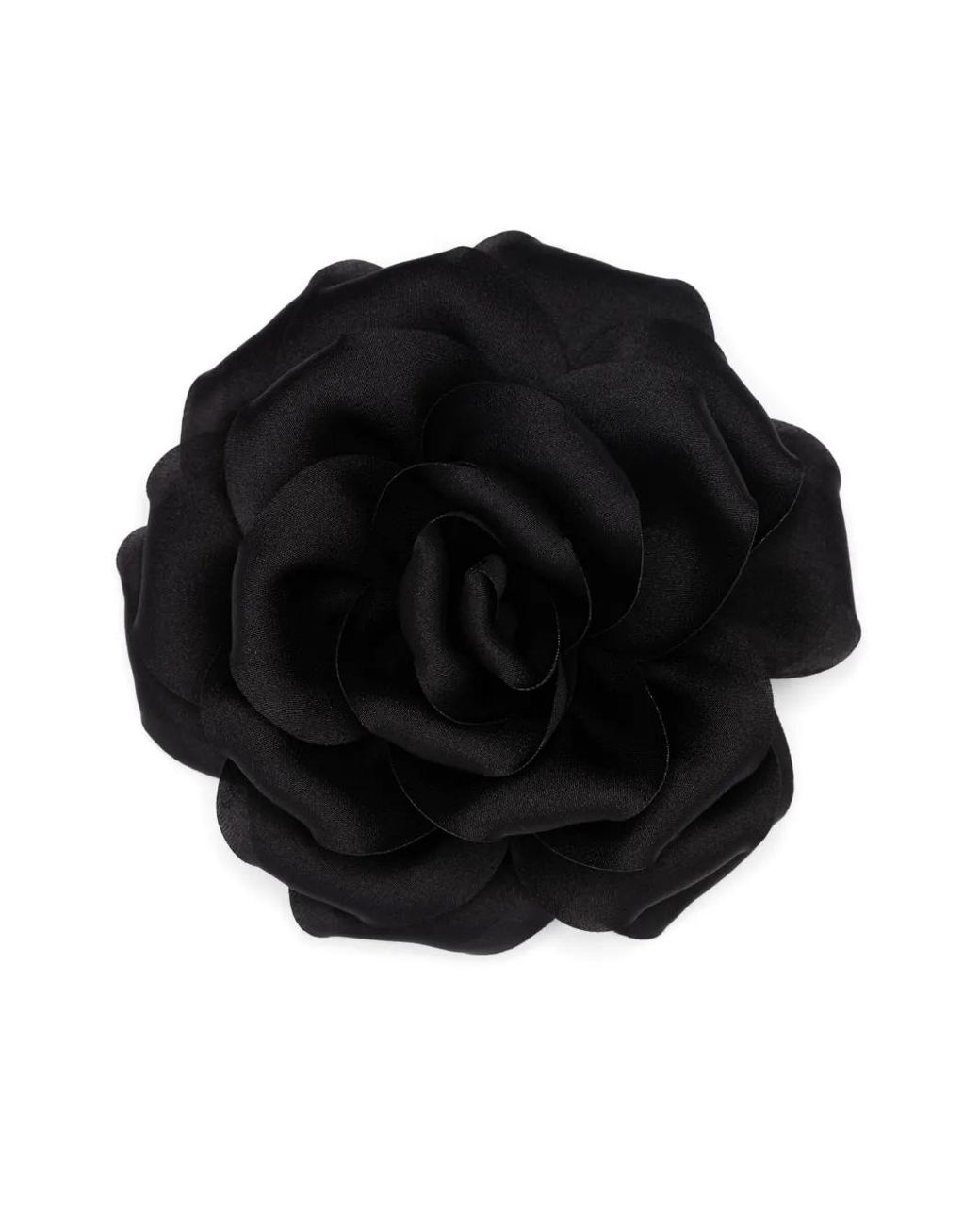 Maison Close Black La Liason Flower-Detail Necklace