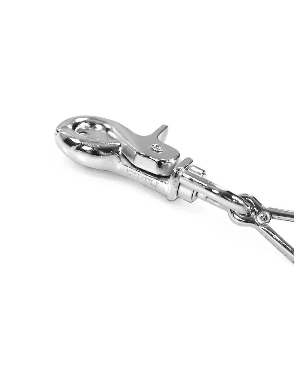 FILTH White Geometric-Link Chain