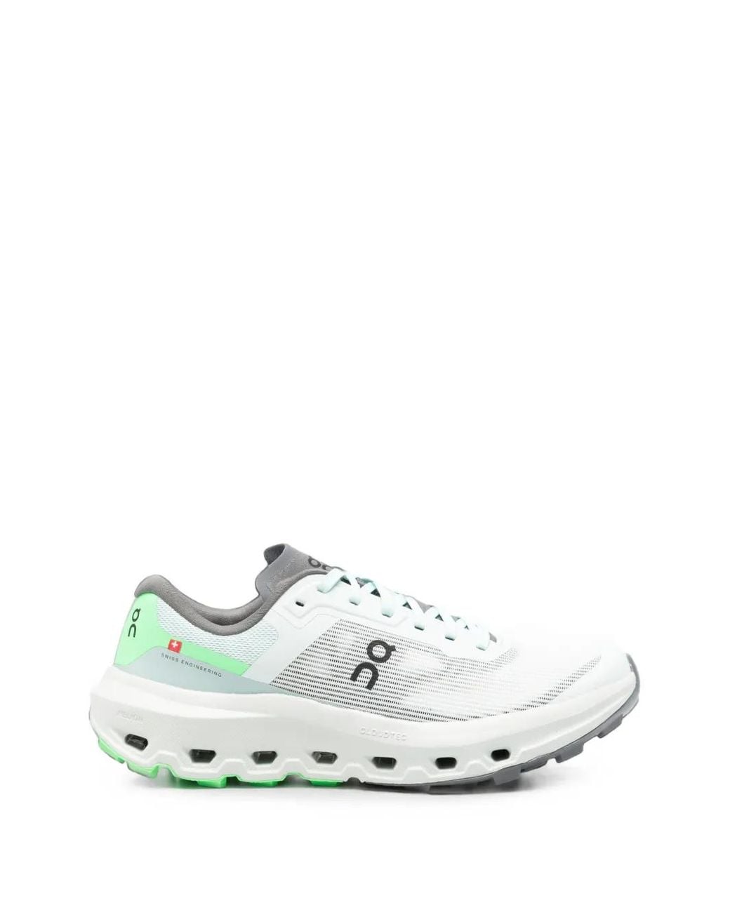 On Shoes White Cloudvista 3 Mesh Sneakers