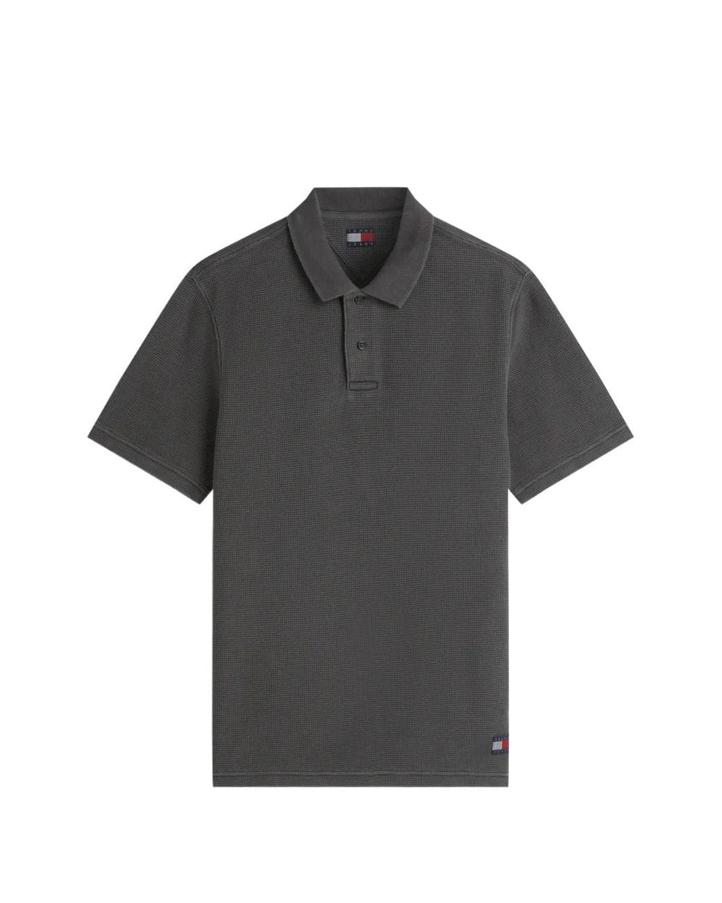 Tommy Hilfiger Gray Short-Sleeve Polo Shirt for men
