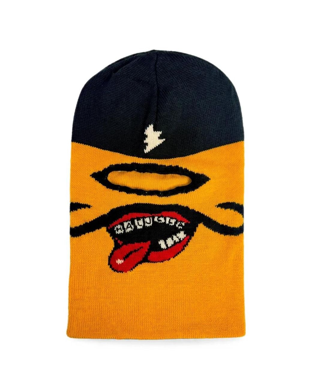 Haculla Orange Nyc Drama Monster Balaclava