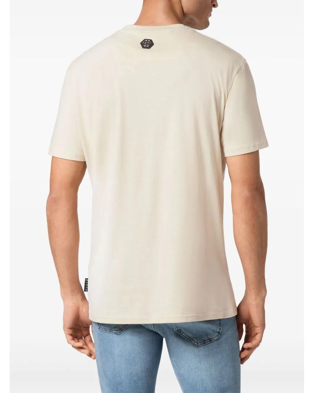 Philipp Plein Blue Cars Racing T-Shirt for men