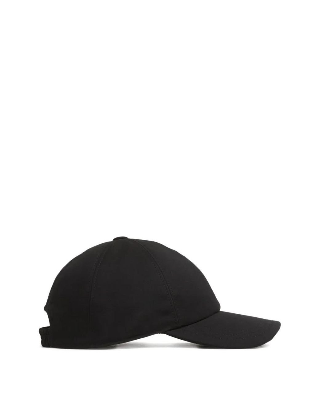 The Row Black Caspian Cap for men