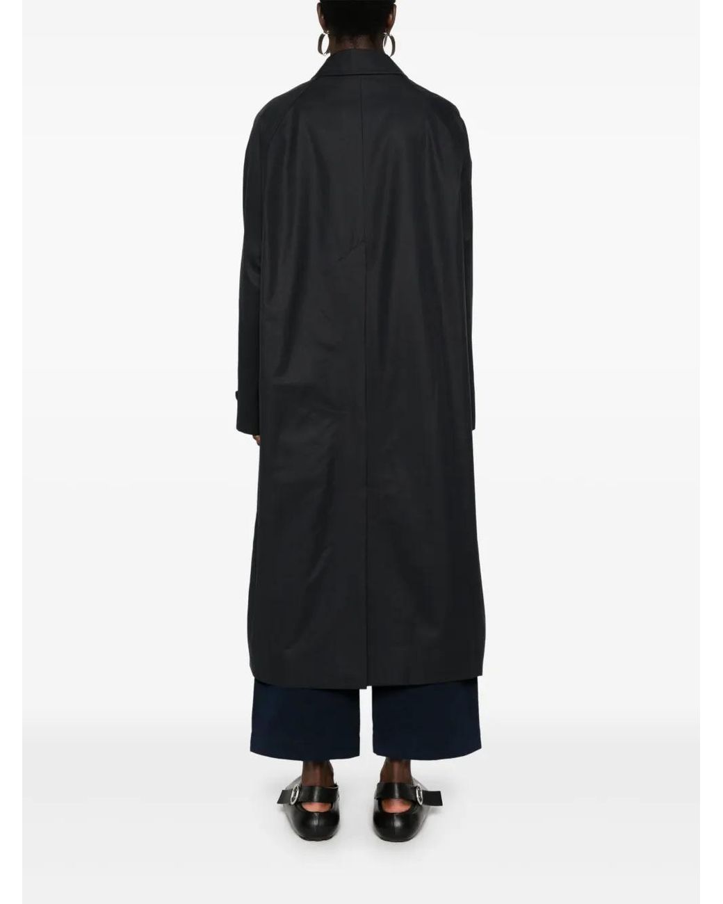 Studio Nicholson Black Holin Trench Coat