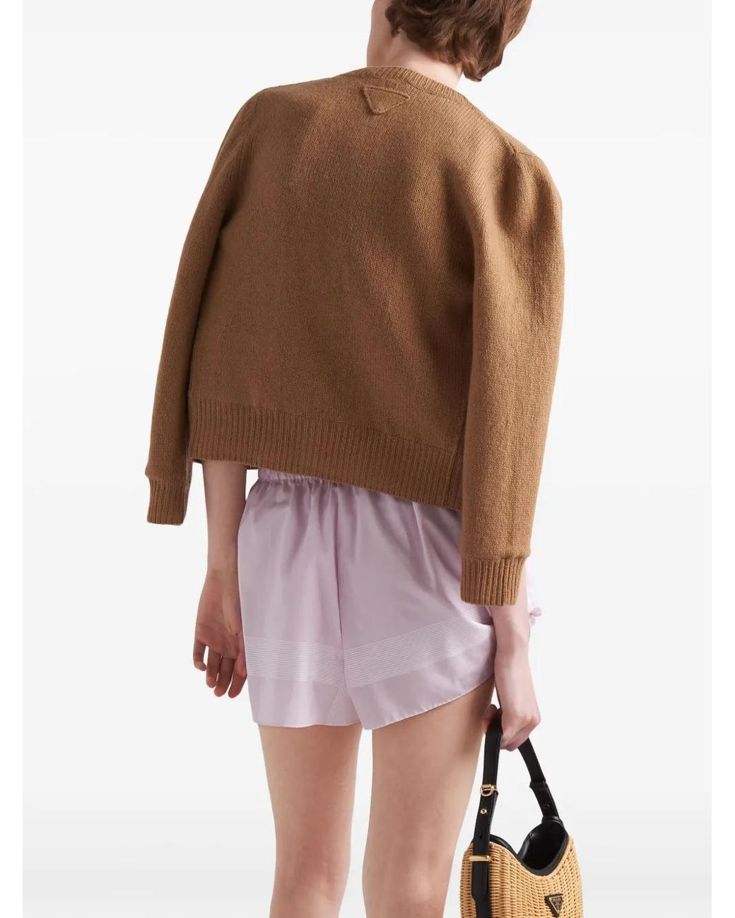 Prada Pink Cotton Shorts