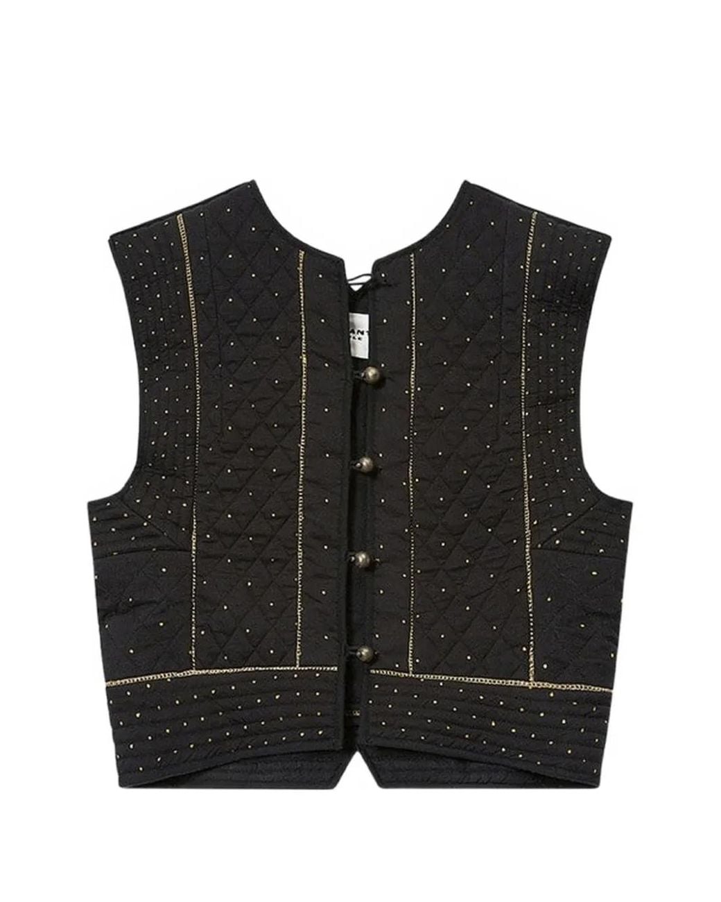 Isabel Marant Black Volana Vest