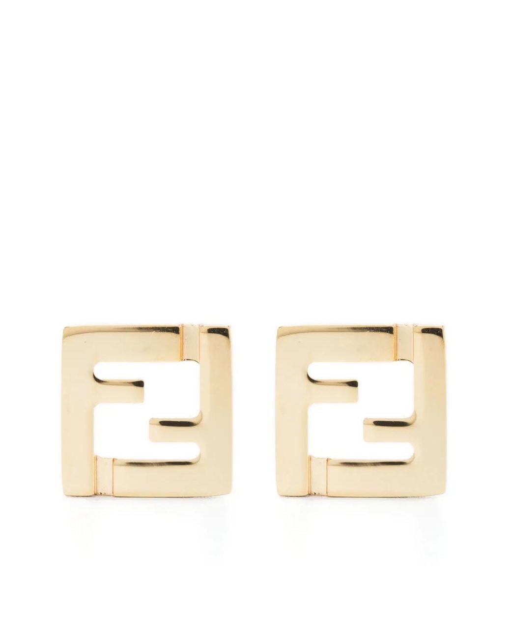 Fendi Natural Orecchini Ohrstecker