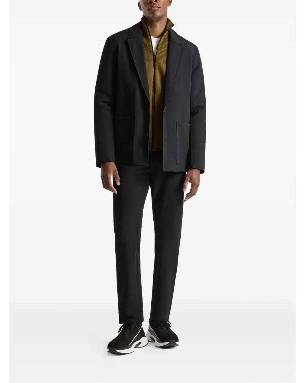 Fusalp Black Patch-Pocket Jacket for men