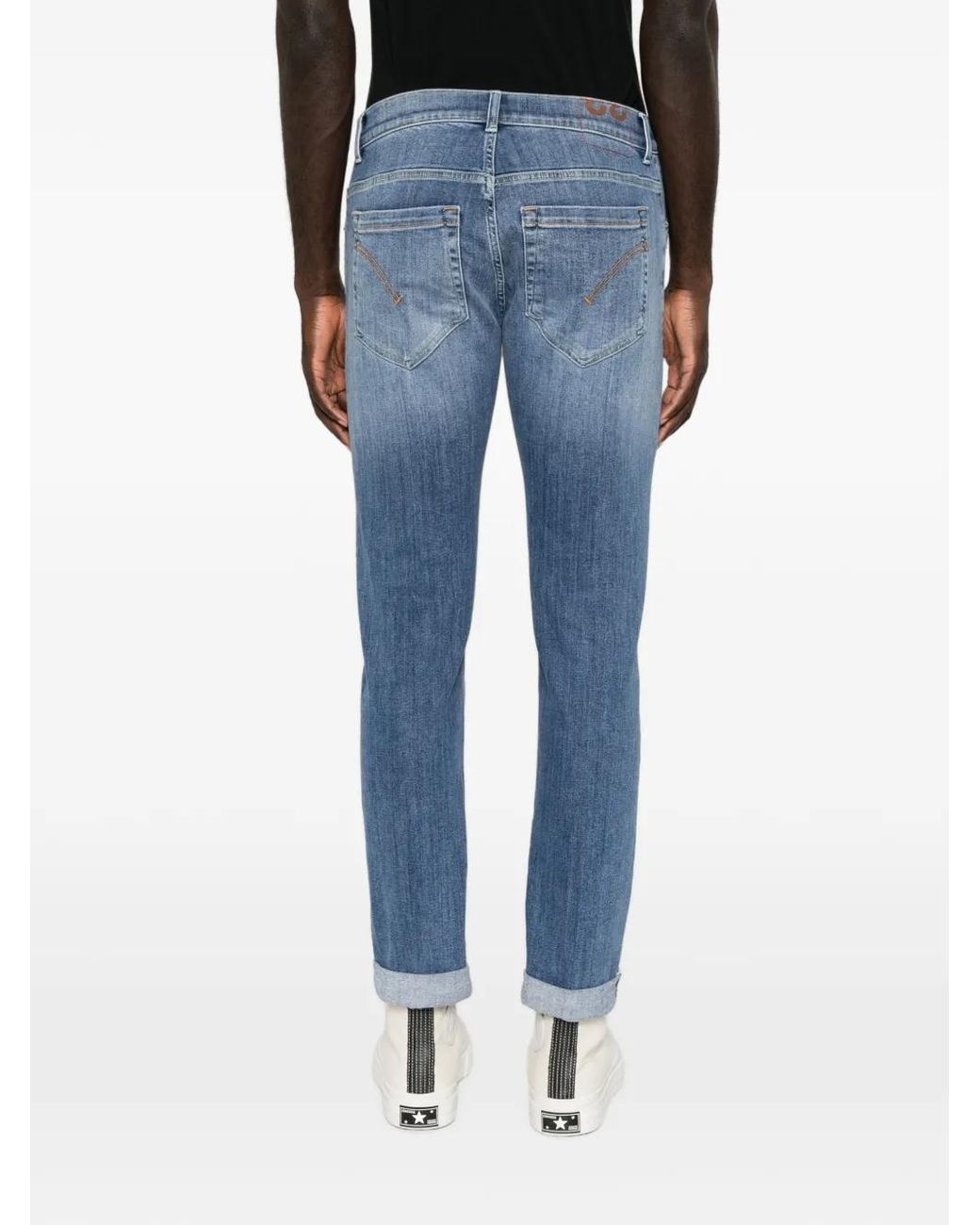 Dondup Blue Jean À Effet Délavé for men