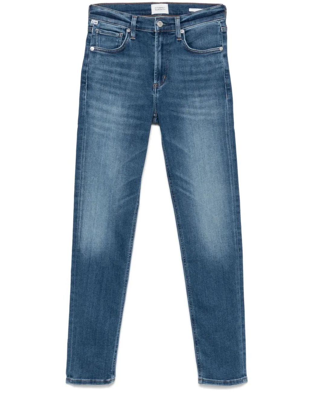 Citizens of Humanity Blue Slim Leg Blu Denim 'Ambry' Jeans