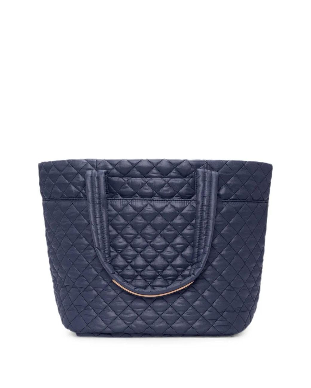 MZ Wallace Blue Medium Metro Deluxe Quilted Tote Bag
