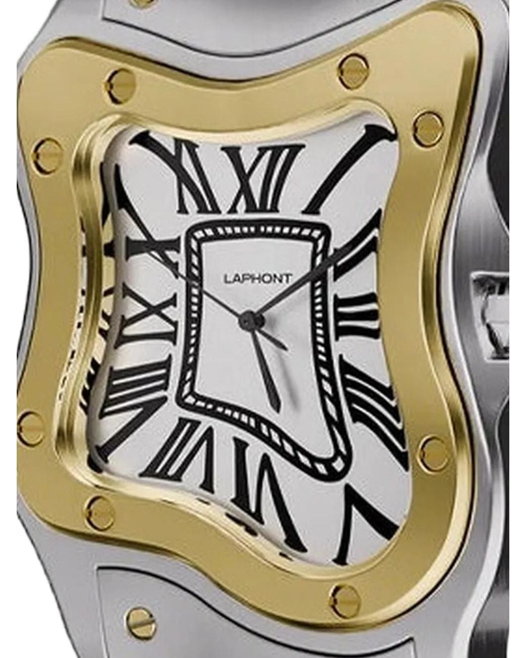 Laphont Gray Large Laurent Asymmetric 50.2Mm Watch for men