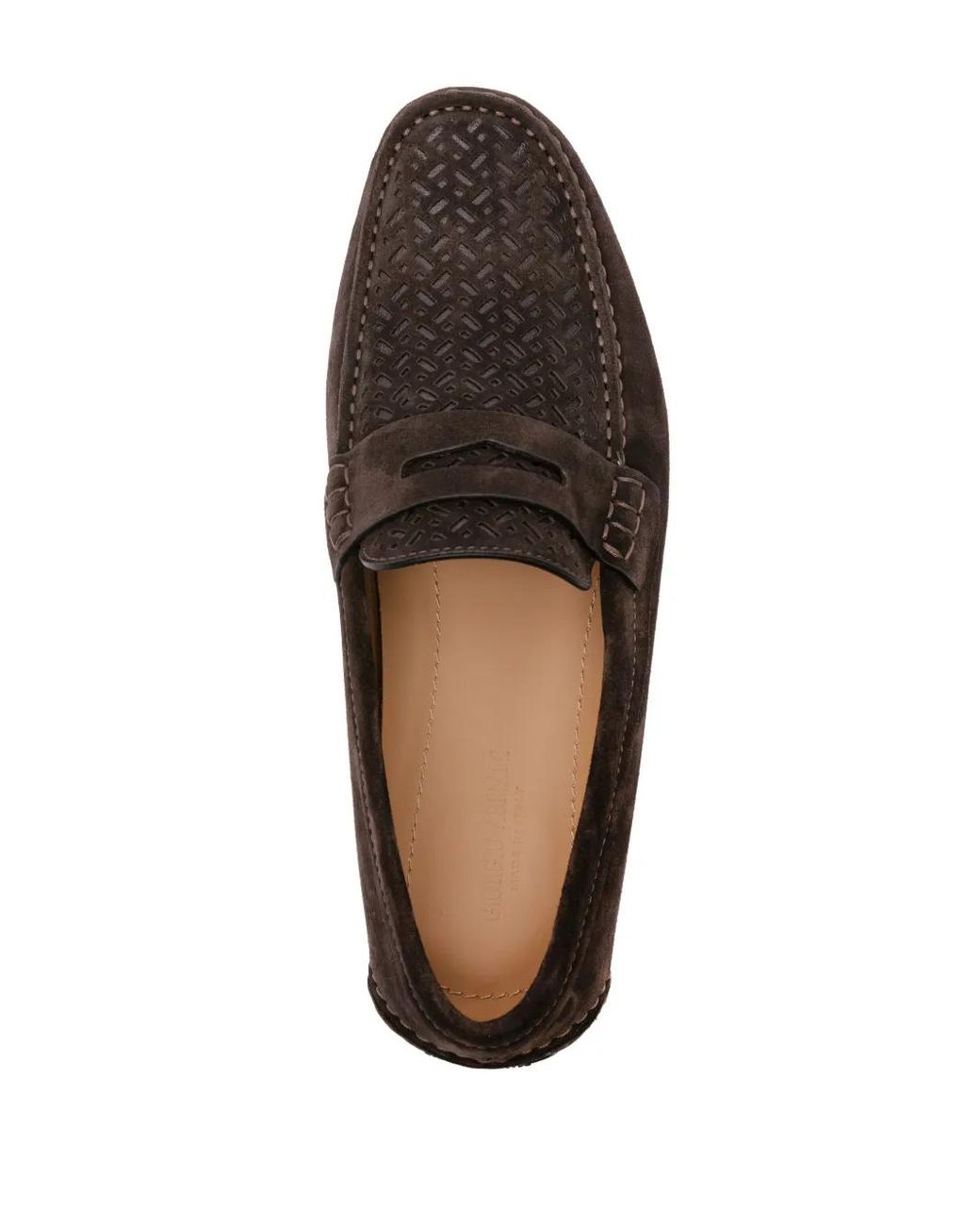 Giorgio Armani Brown Driver Shoe for men