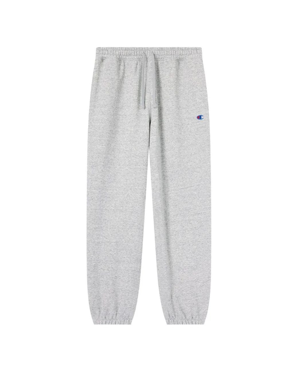 Champion White Logo-Patch Track Pants for men
