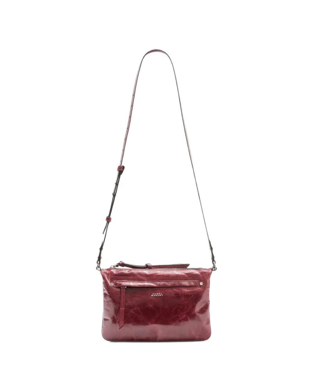Isabel Marant Red Winna Leather Bag