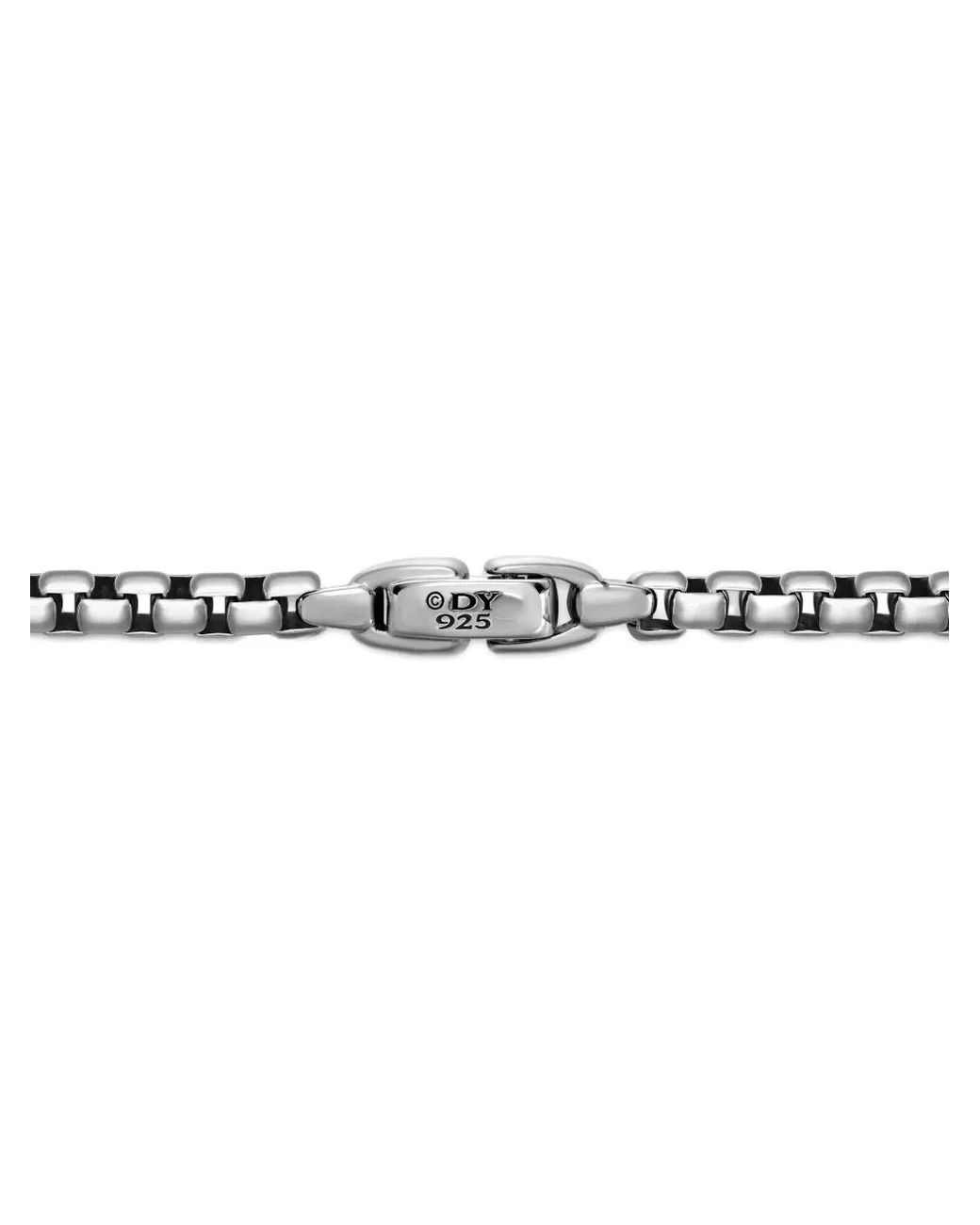David Yurman Metallic Box-Chain Necklace for men