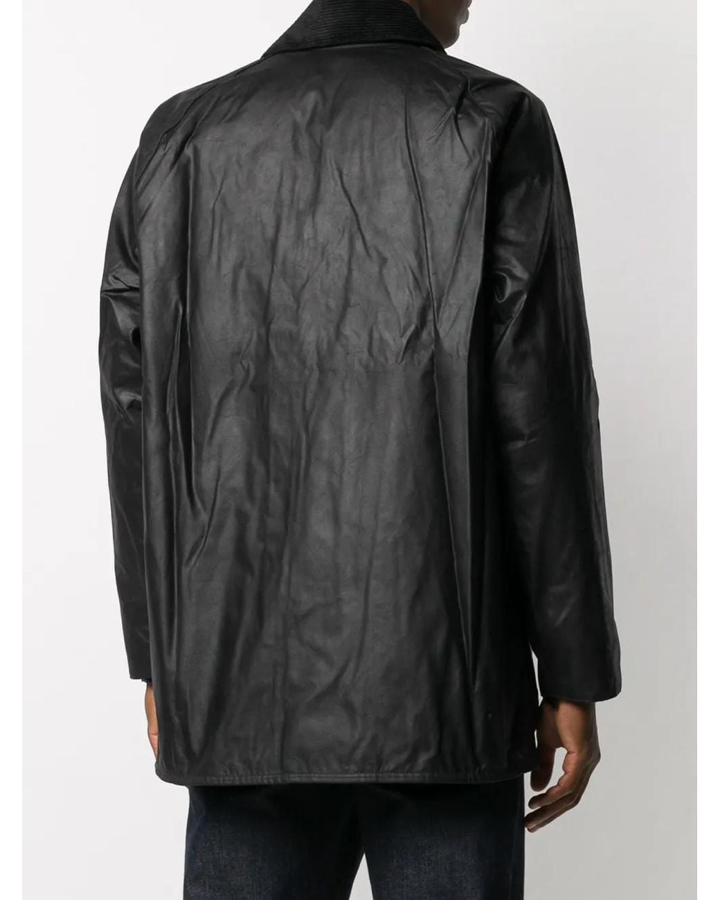 Barbour Black Beaufort Wax Jacket