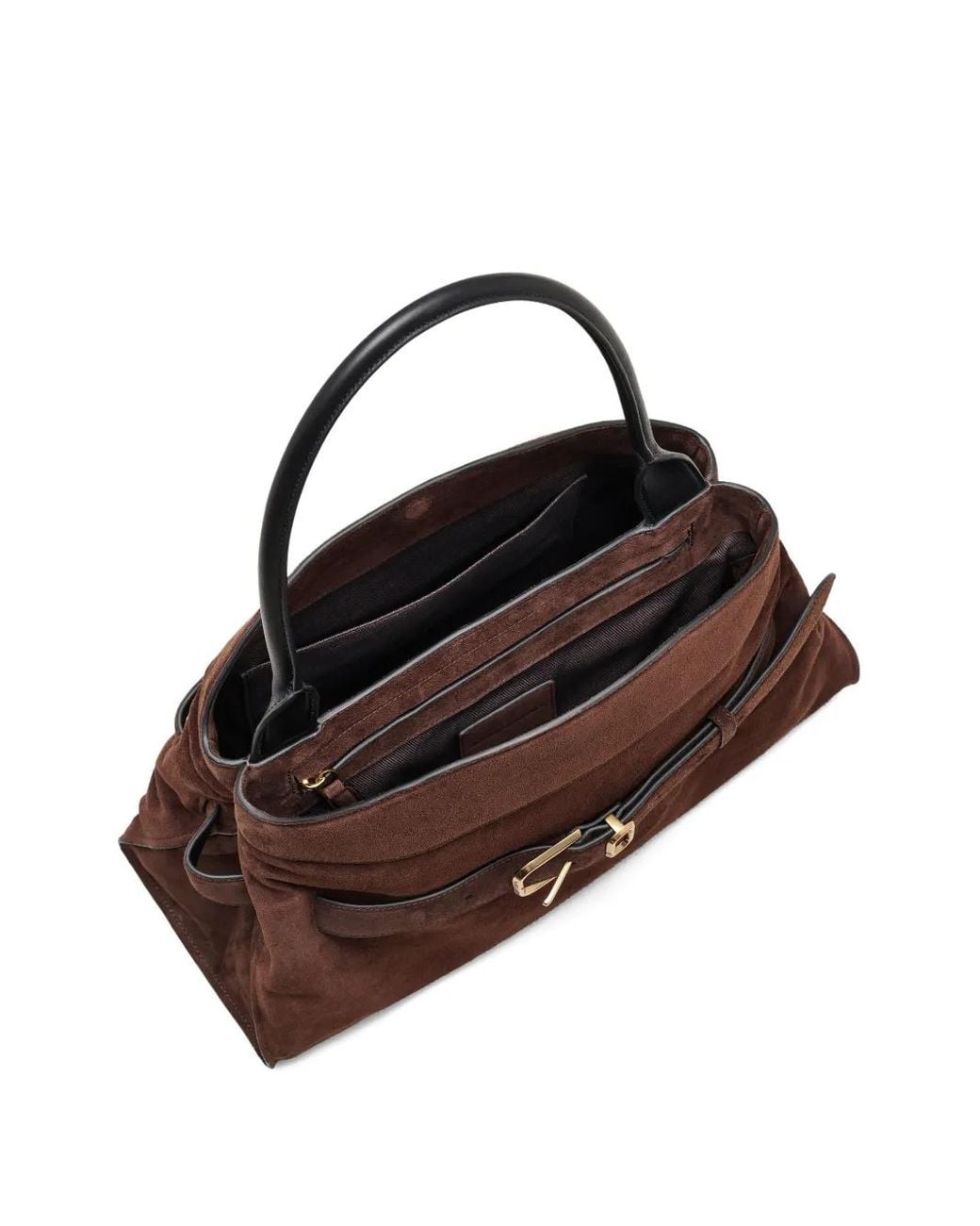 Marc Jacobs Brown The Dakota Suede Shoulder Bag