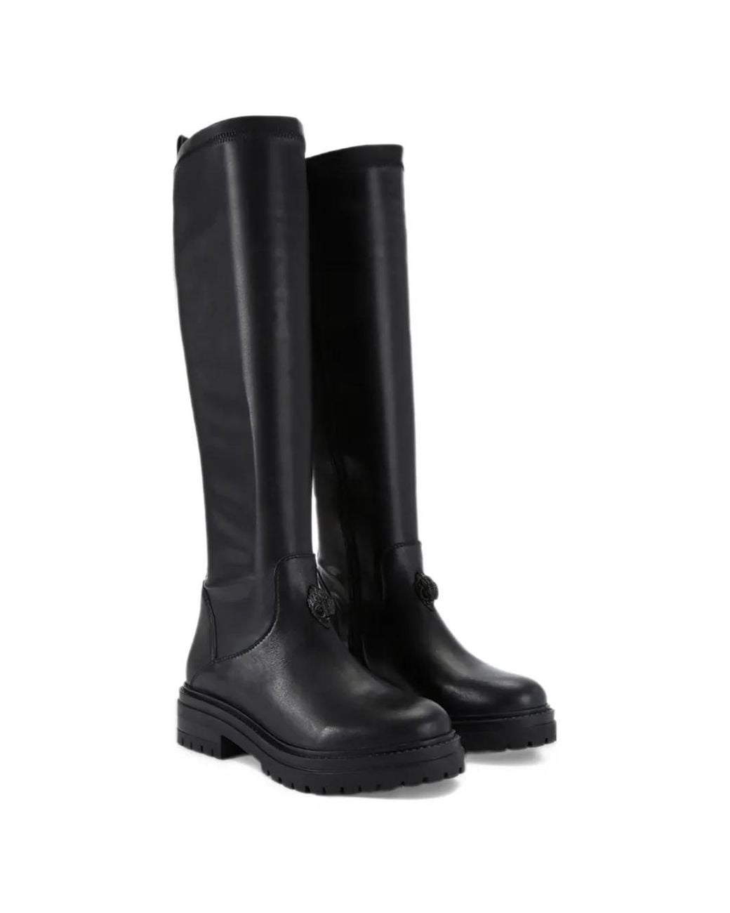 Kurt Geiger Black Soar Eagle Knee Boots