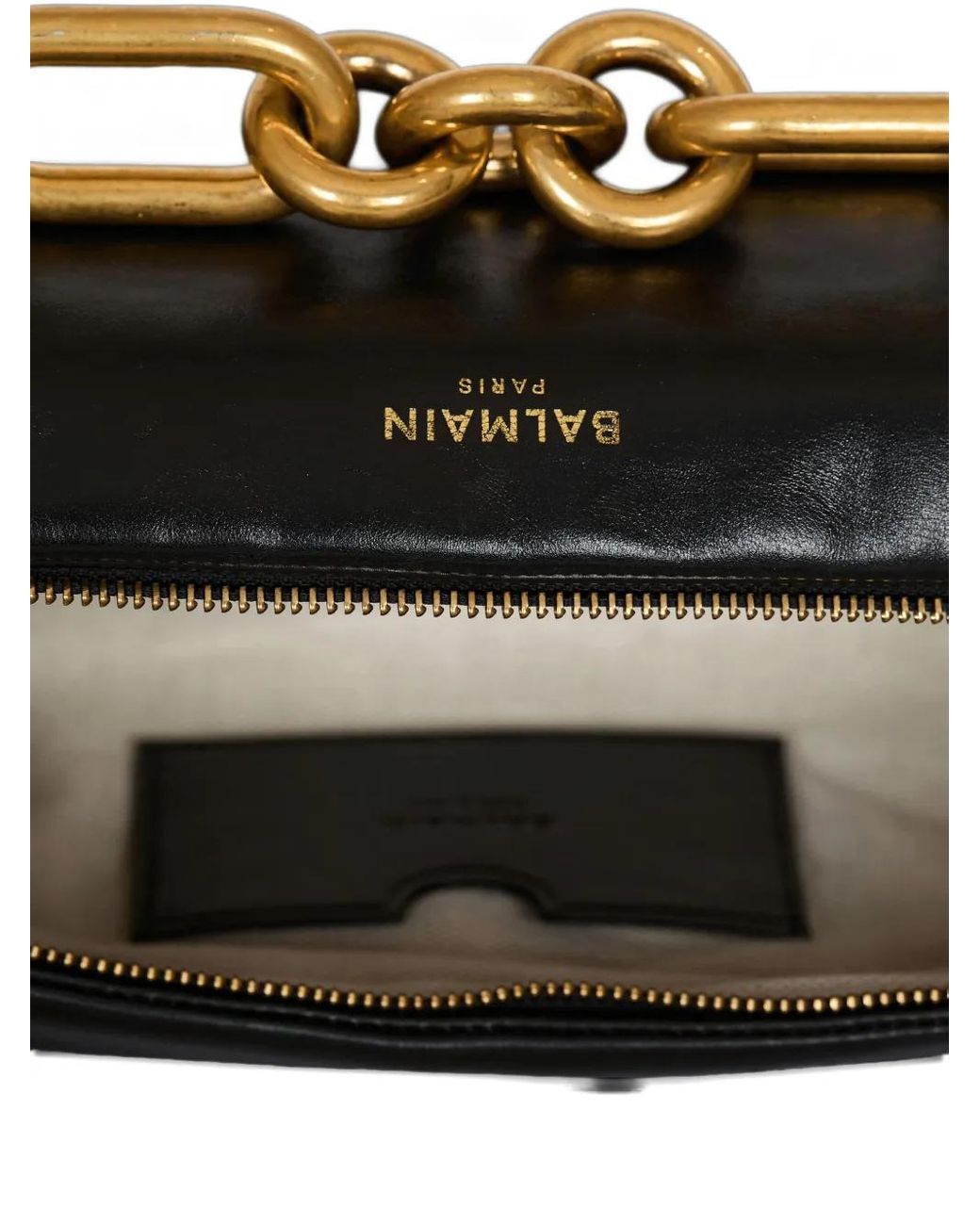 Balmain Black Shoulder Bag 'Sync Medium'