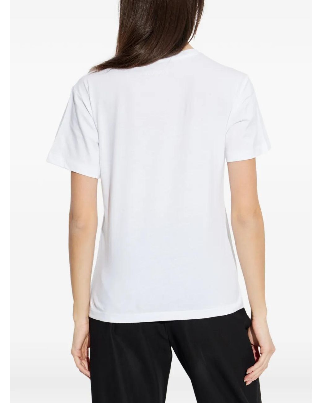 Emporio Armani White Printed T-Shirt