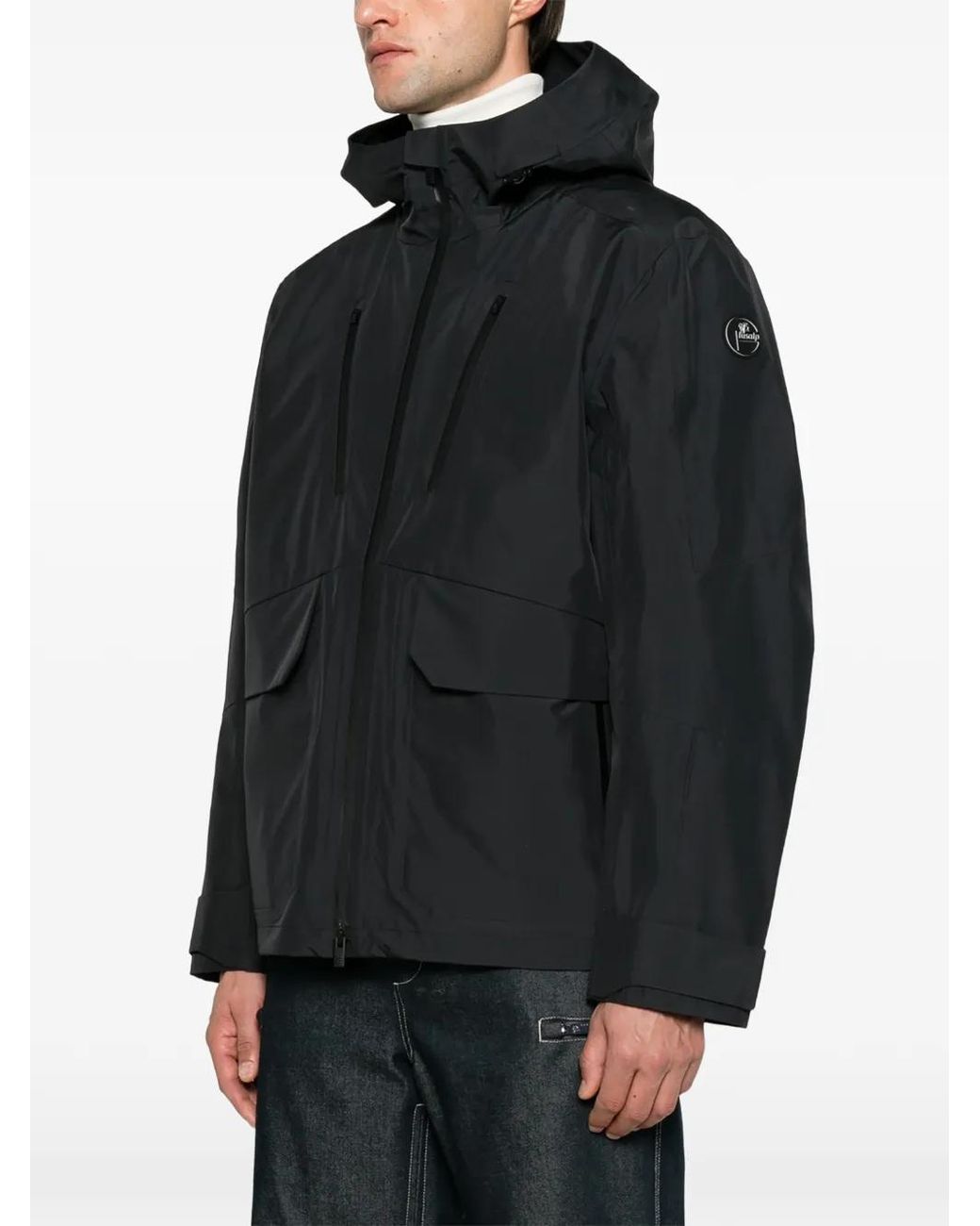 Fusalp Black Fromon Hooded Ski Jacket for men