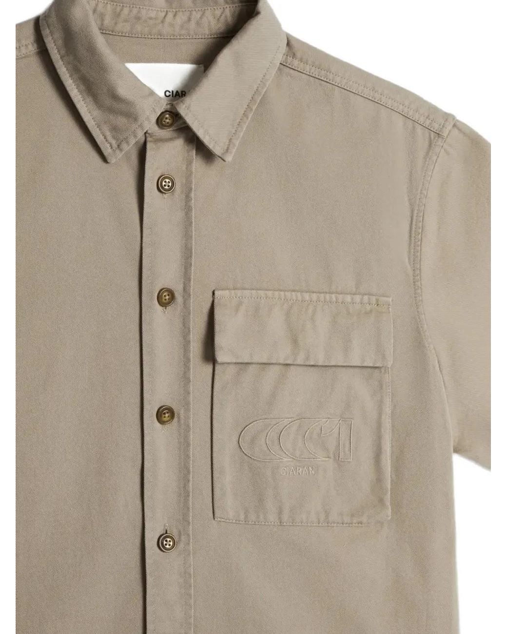 Camicia di CIARAN in Natural