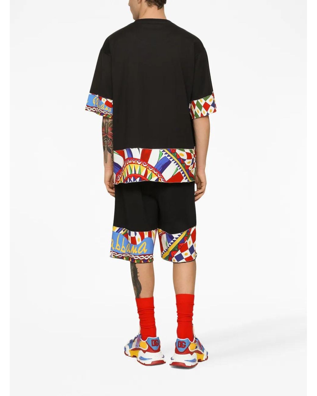 Dolce & Gabbana Black Shorts for men
