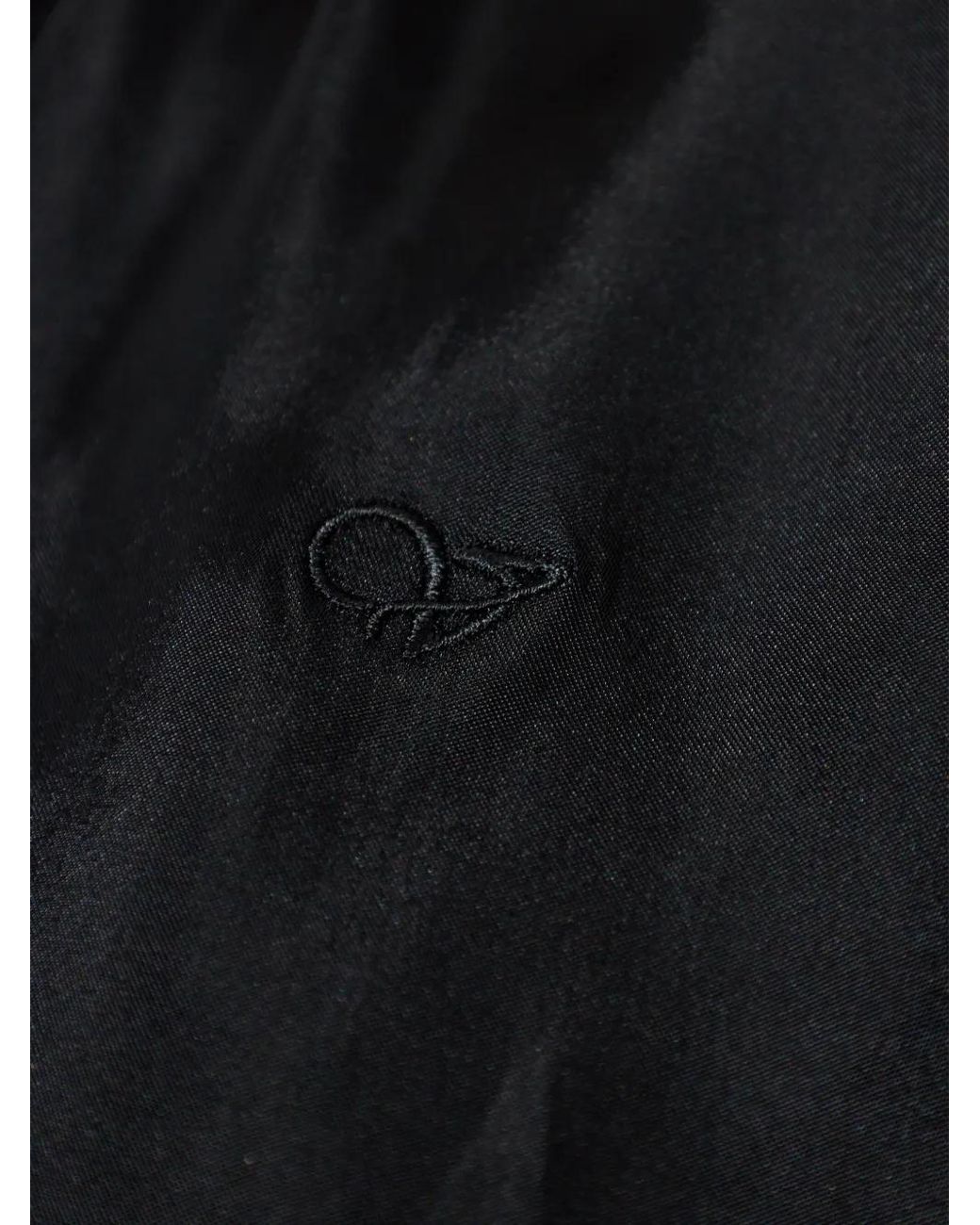 Vetements Black Open-Back Turtleneck Top
