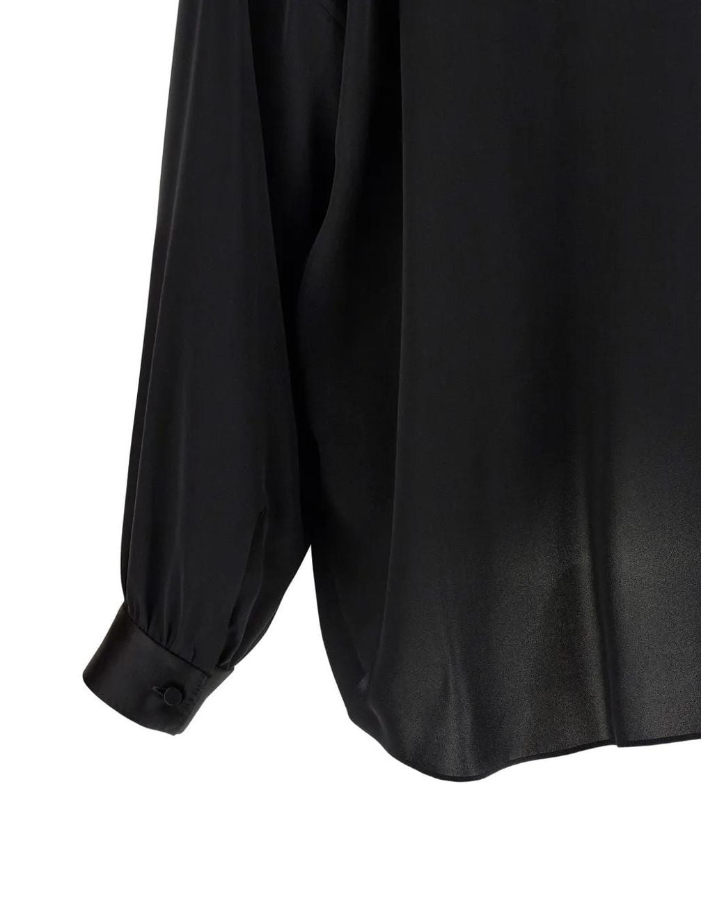 Tom Ford Black Silk Blouse