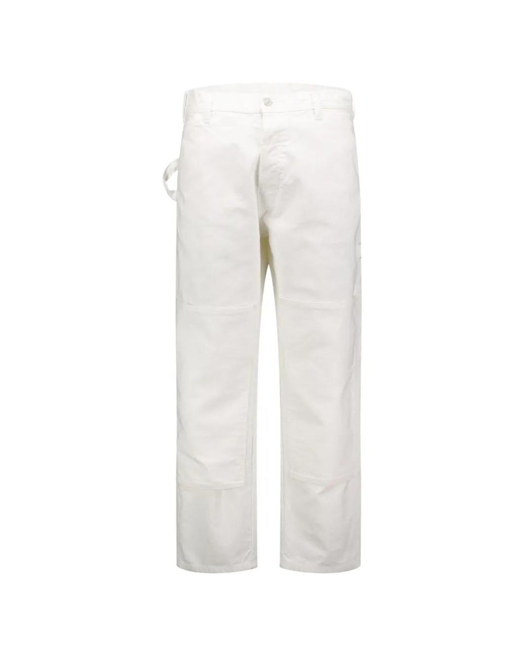 le PERE White Painter Trousers for men