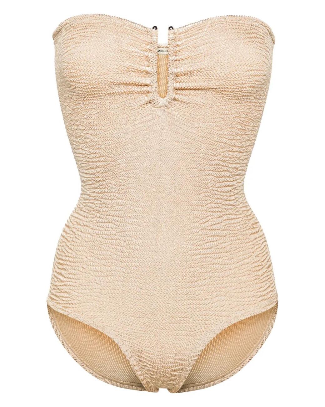 Paramidonna Natural Frida Sugar Strapless Swimsuit