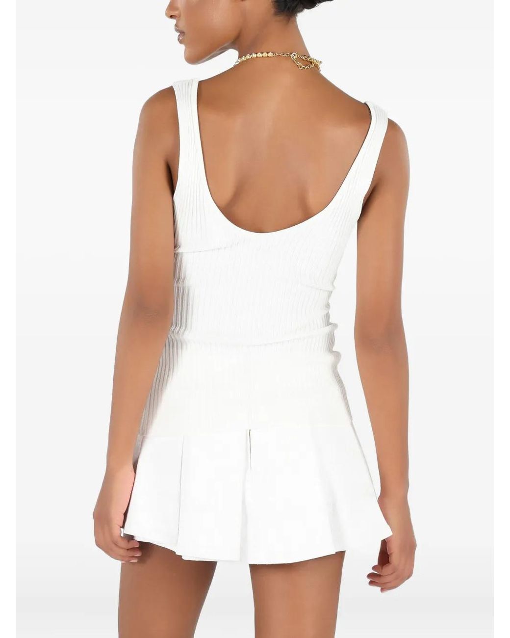 Top De Canalé Roberto Cavalli de color White