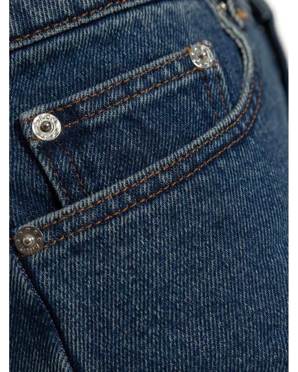 Minifalda Moss A.P.C. de color Blue