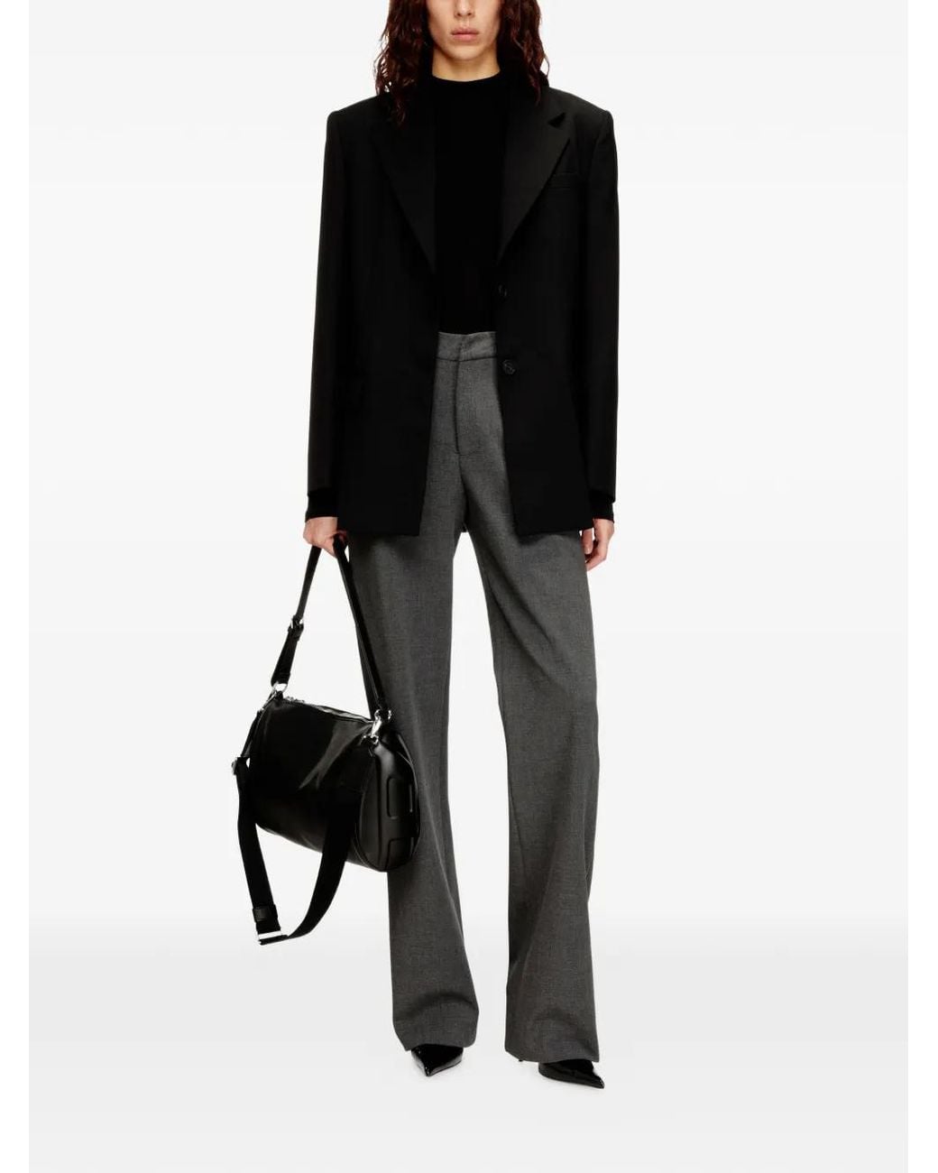 DIESEL Black G-Kess-R1 Single-Breasted Blazer