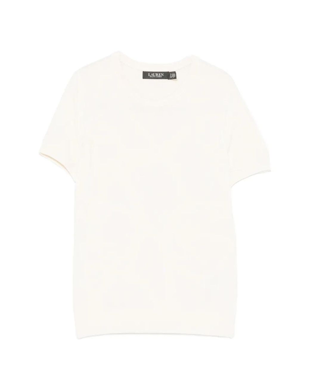 Ralph Lauren White Short-Sleeve Top
