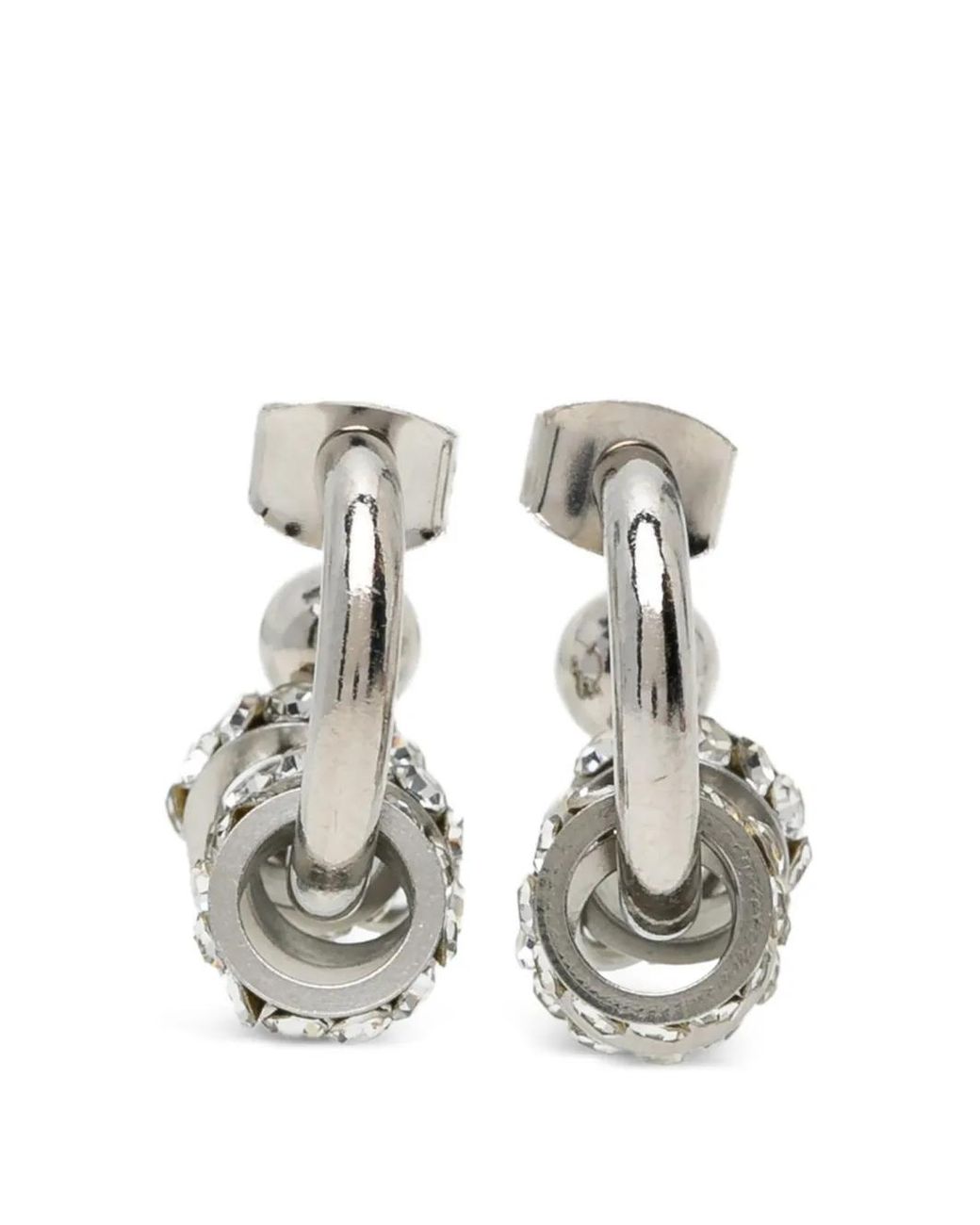 Justine Clenquet White Daisy Earrings