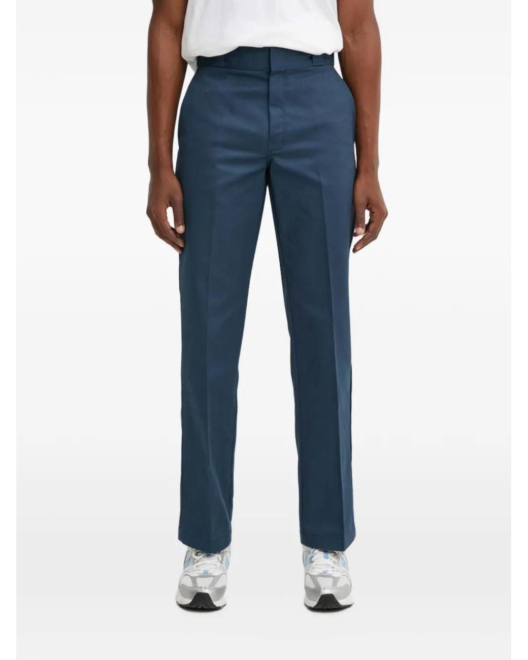 Dickies Blue 874 Logo-Patch Straight-Leg Trousers for men