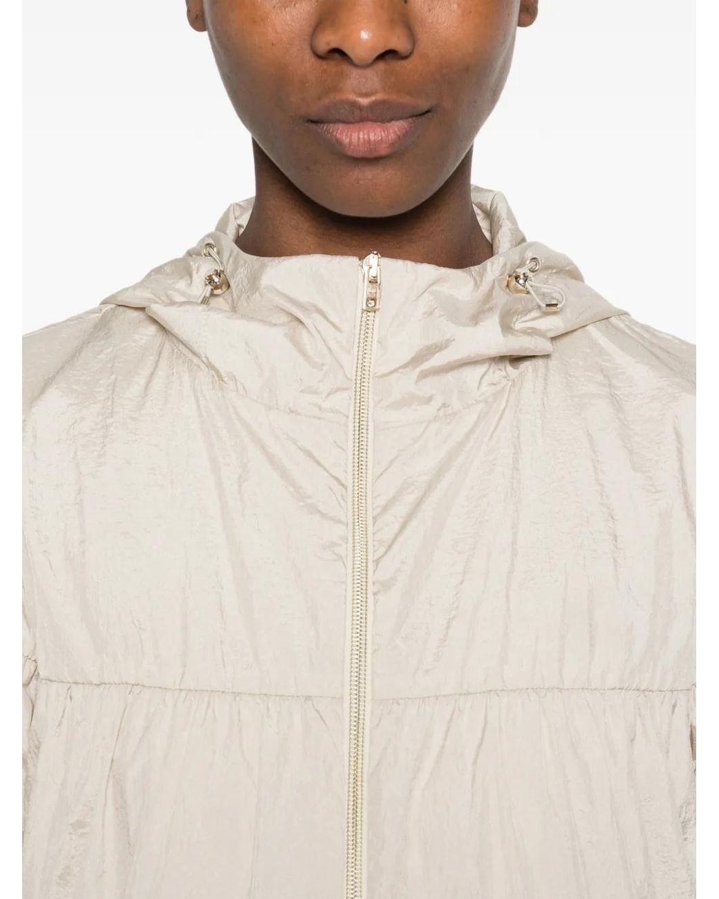 Herno White Chantilly Polyamide Parka