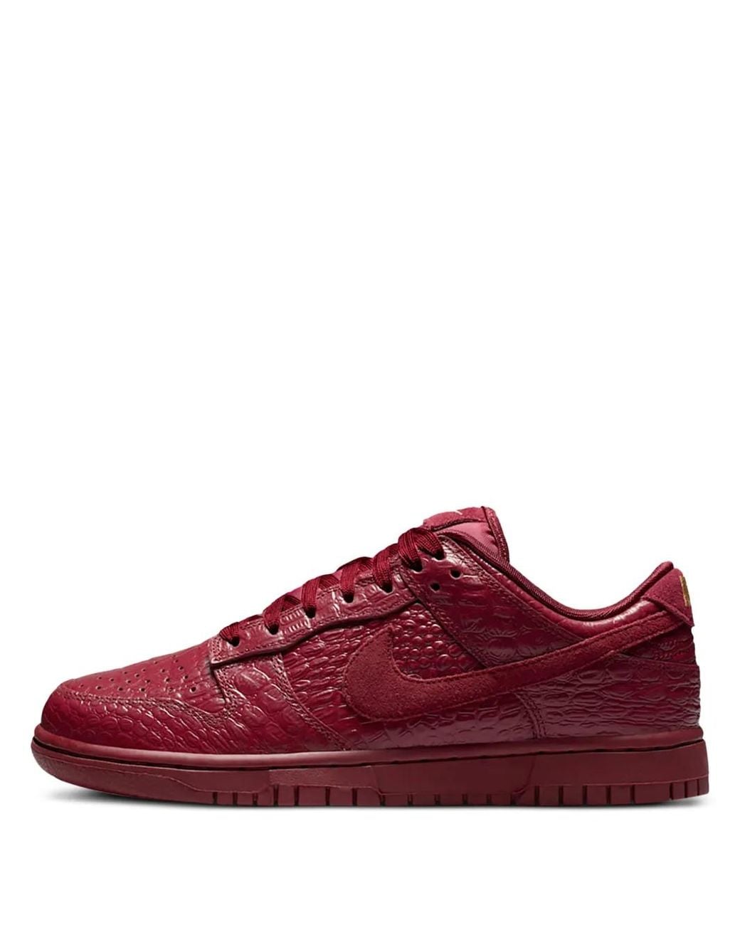 Nike Red Dunk Low Shoes