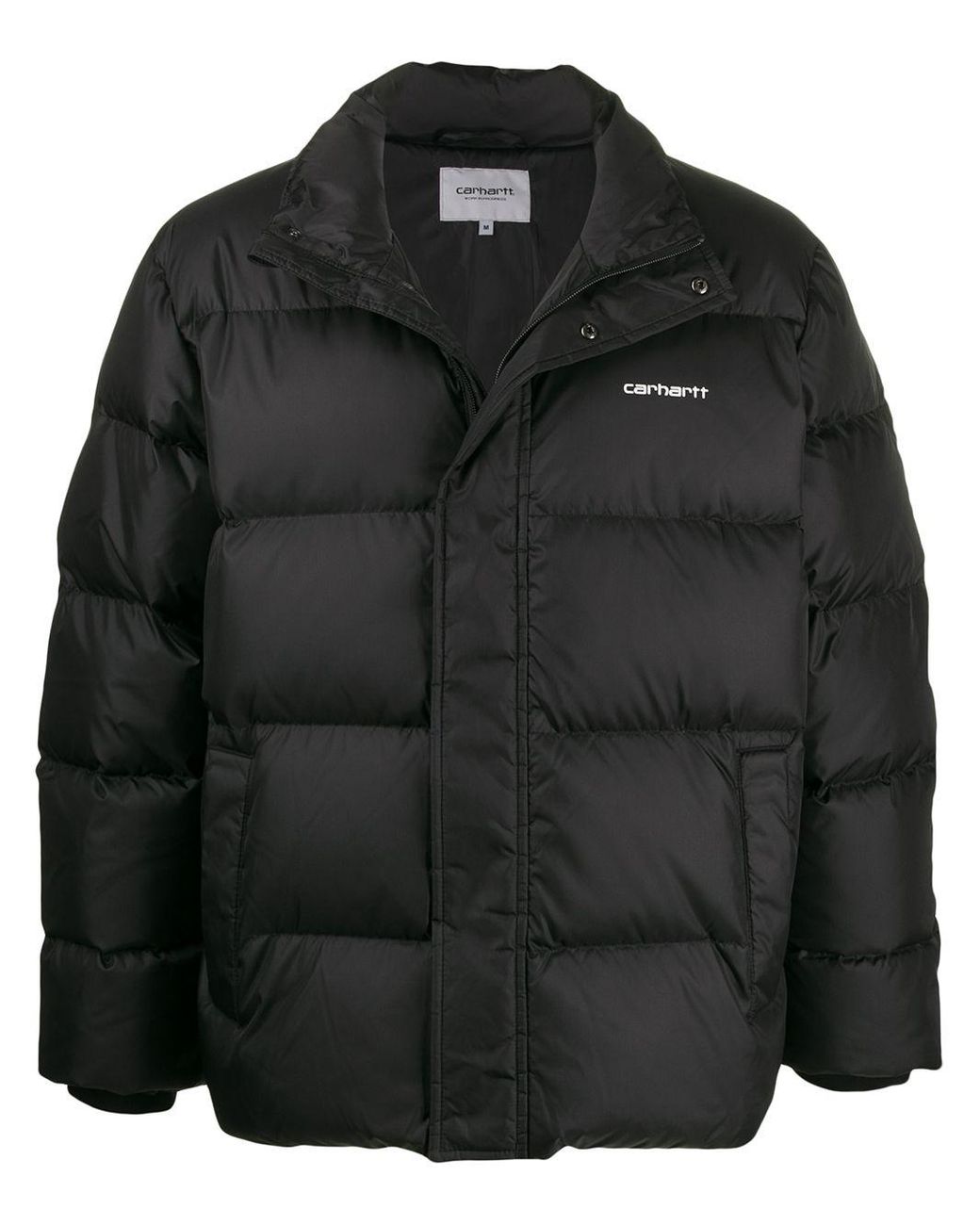 Carhartt WIP Deming Feather Down Jacket in Black for Men | Lyst