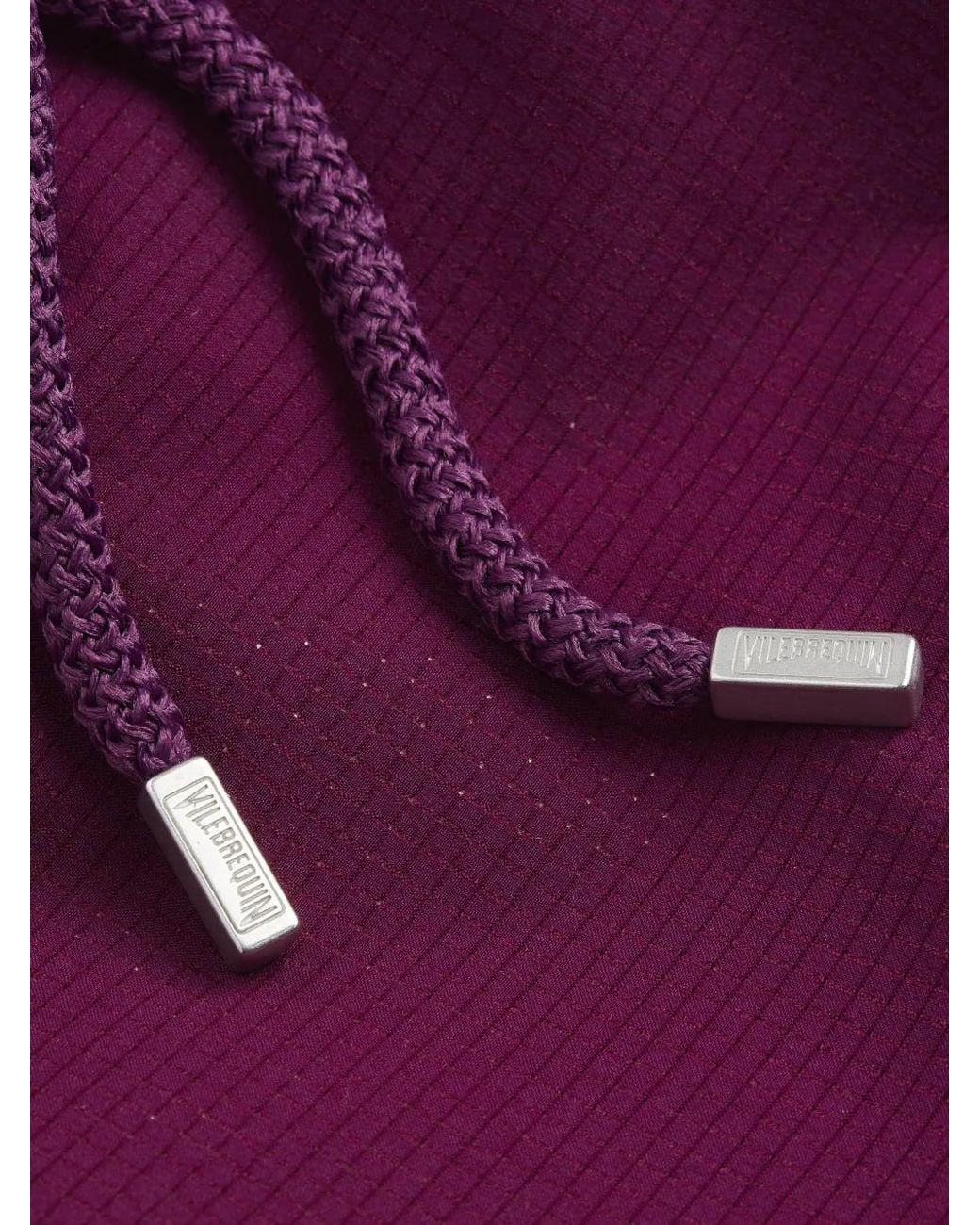 Vilebrequin Purple Micro-Perforated Swim Shorts for men