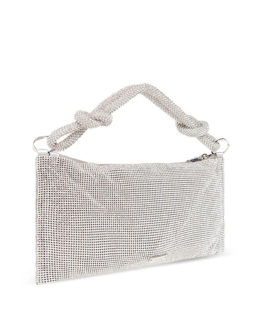 Cult Gaia Gray Sac Cabas Hera Nano À Strass