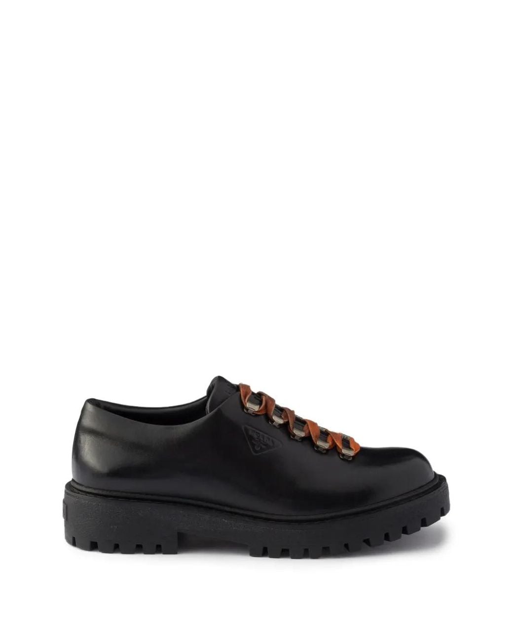 Prada Aged Sneakers in Black für Herren