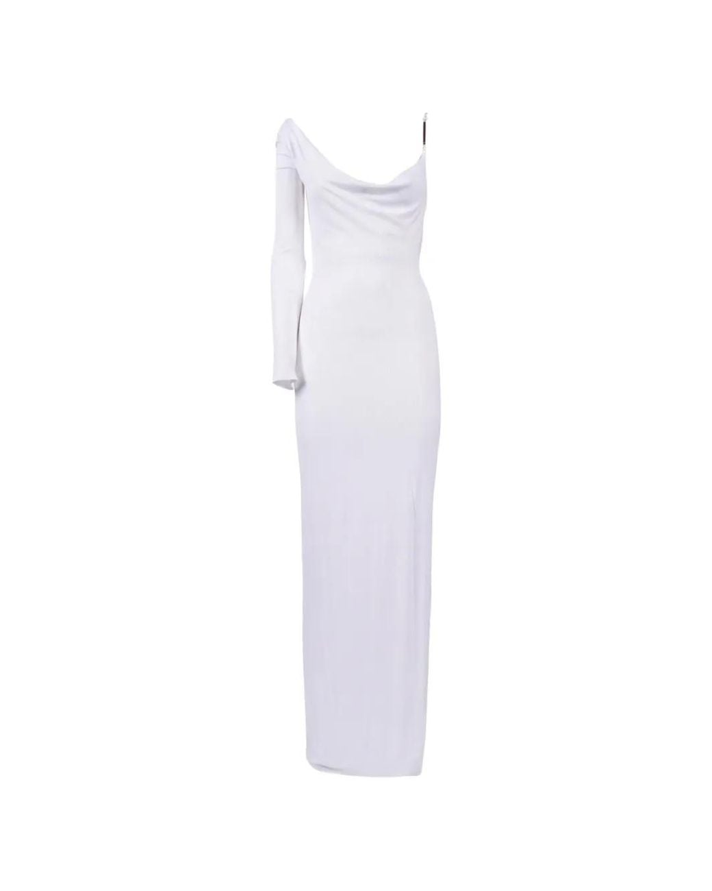 Elisabetta Franchi White Carpet Dress