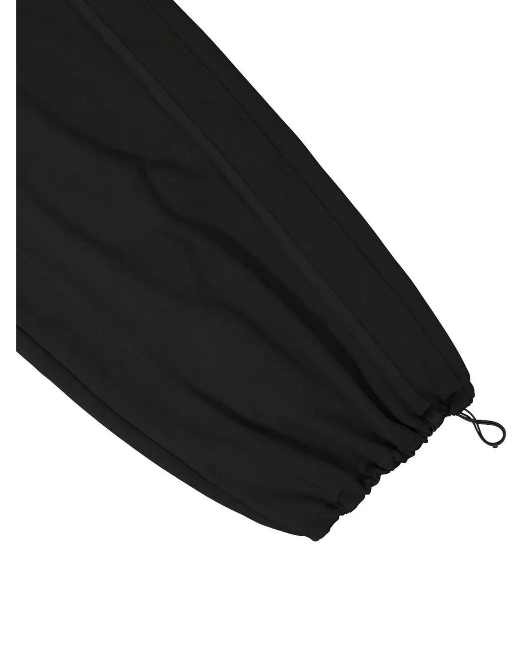 Vetements Black Wide-Leg Track Pants