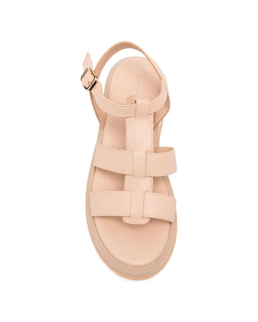 SERGIO MORETTI FIRENZE Pink Cage-Style Sandals