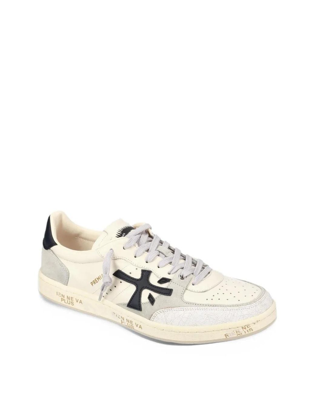 Premiata White Bskt Clay 7262 Sneakers for men