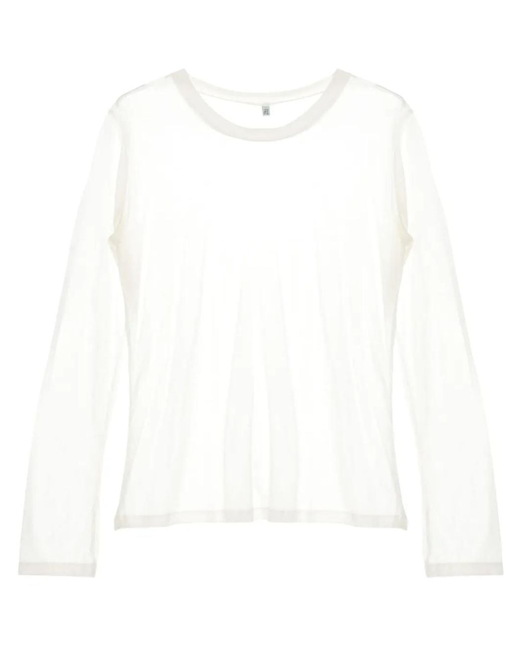 Baserange White T-Shirt À Manches Longues
